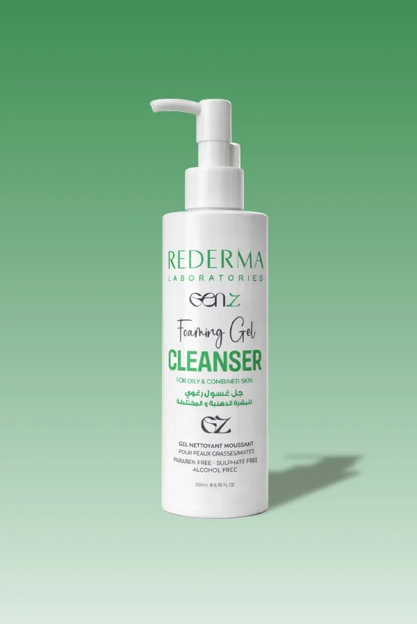 Rederma Foaming Gel Cleanser for Oily & Acne-Prone Skin